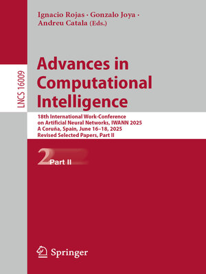 cover image of Advances in Computational Intelligence